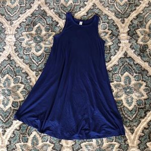 Blue sun dress